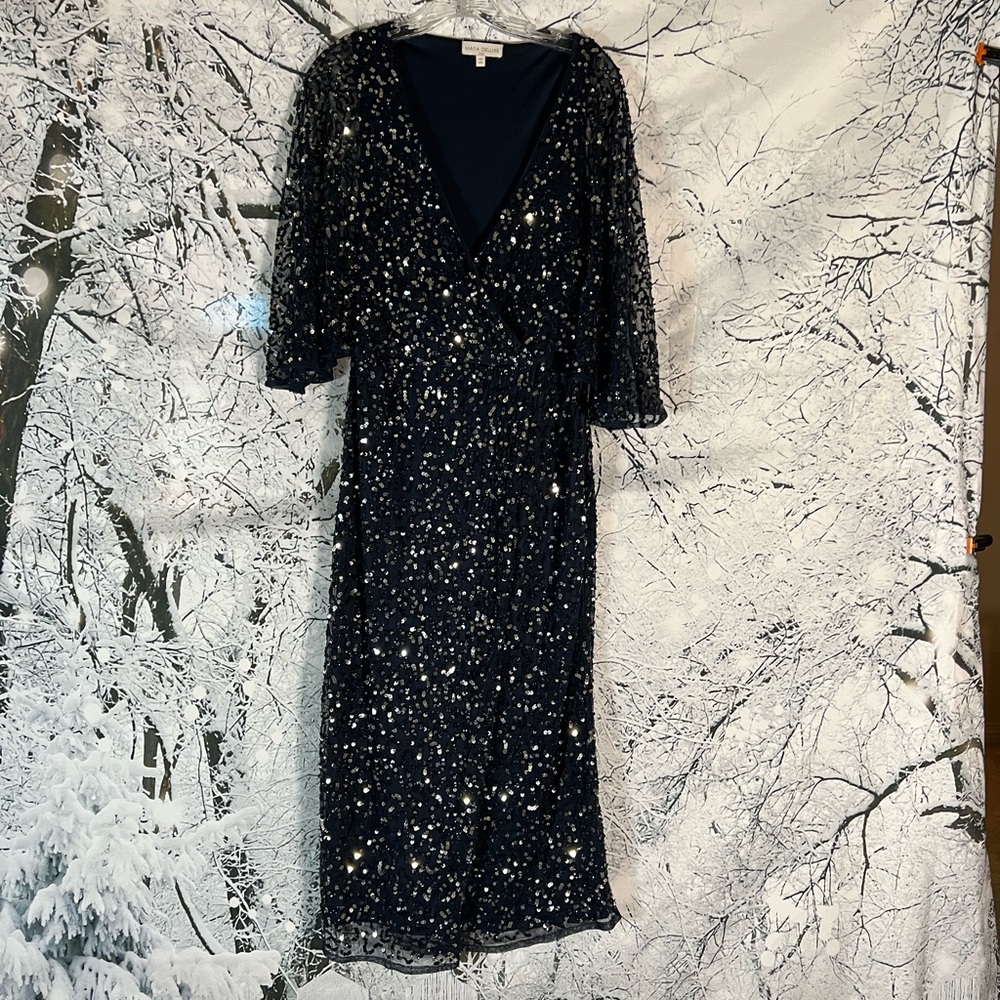 Maya Deluxe Tall Sparkle Dress